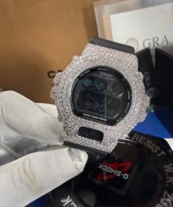 G-Shock Iced Out Moissanite Watch