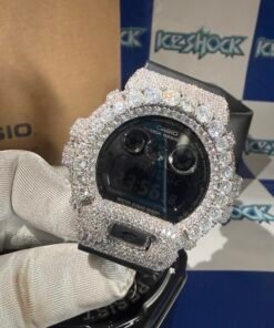 G-Shock Iced Out  Big Diamomd Moissanite Watch