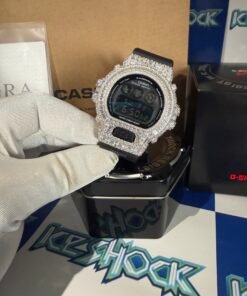 G-Shock Iced Out Baguette Moissanite Watch