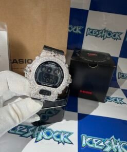 G-Shock Iced Out Cross Moissanite Watch