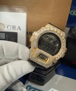 G-Shock Iced Out  Big Diamomd Moissanite Watch